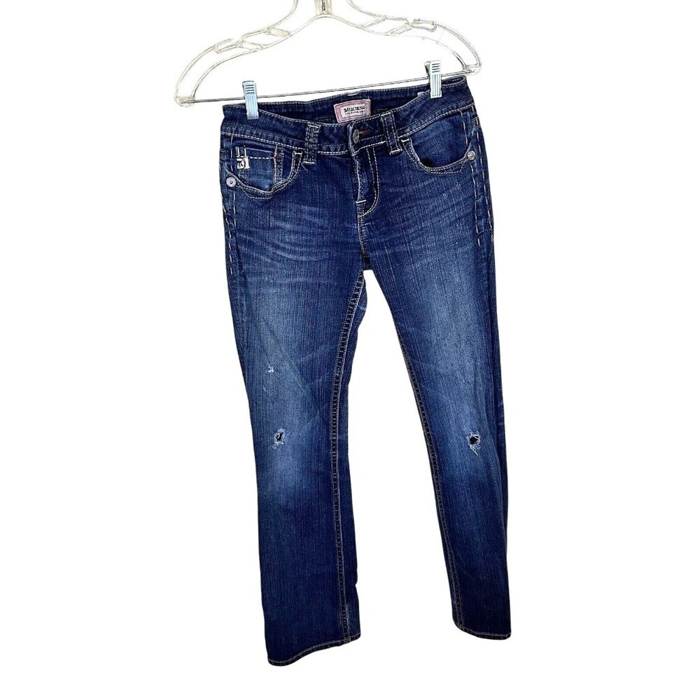 MEK USA DNM Womens Jeans New York Slim Boot Cut 28 34  Y2K